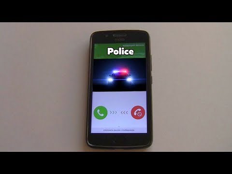 Fake Call Police Incoming Call