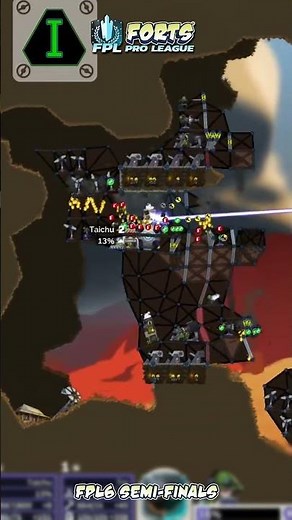 Two howitzers and three lasers enter a fort | Forts #gameplay