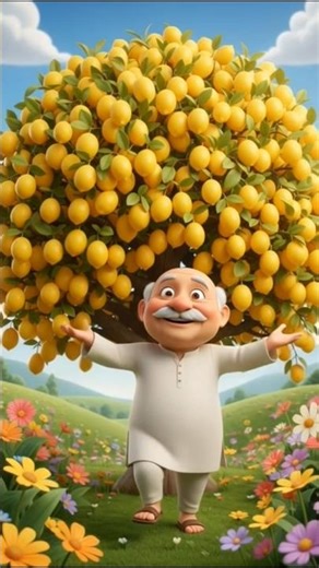 #Dada ji ka neembu ka tree #shortsviral #cartoon #viralshort #funnyvedio#