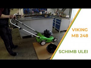 Schimb ulei mașină de tuns gazonul Viking MB 248