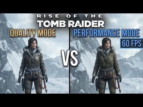 Rise of the Tomb Raider PS5 Graphics Comparison | Performance vs Quality Mode