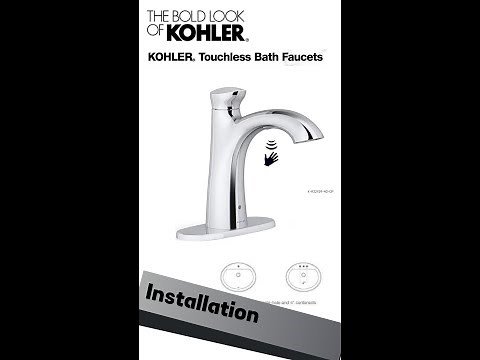 Installation of Kohler Willamette Touchless Faucet | DIY Guide
