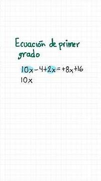 😱 ¡Así de fácil se resuelve! 📐🚀 Ecuaciones de primer grado #ecucaciones #matematicas #algebra