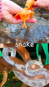 Kids Learn | Animal Names at the Stream: Rhino Snake Crocodile Alpaca Dog #HolidaysWithYouTube