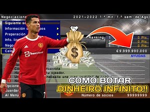 Como Adicionar CHEATS (DINHEIRO INFINITO) na MASTER LEAGUE PARA QUALQUER PES DE PPSSPP.