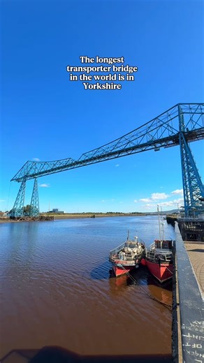 Did you know the world’s longest transporter bridge can be found right here in Yorkshire? (Yes, Middlesbrough is in Yorkshire 🤣) #yorkshire #yorkshire_lovers #northyorkshire #middlesbrough | The Yorkshireman