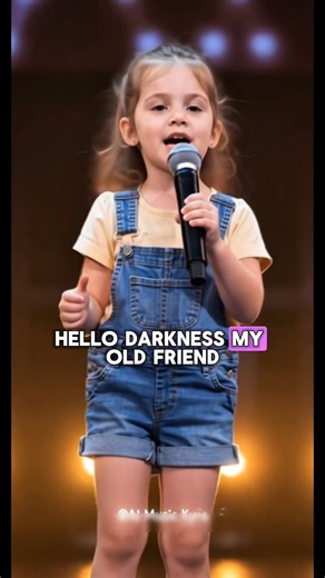 The stage fell into complete silence as a little girl poured her heart into The Sound of Silence. See full performance below 👇 | Los Migueles de MIGUEL MONTOYA