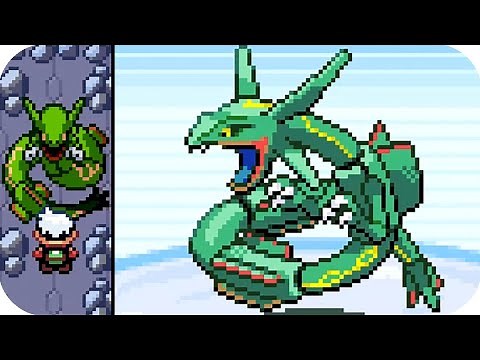 Pokémon Emerald - Rayquaza Location and Battle (HQ)