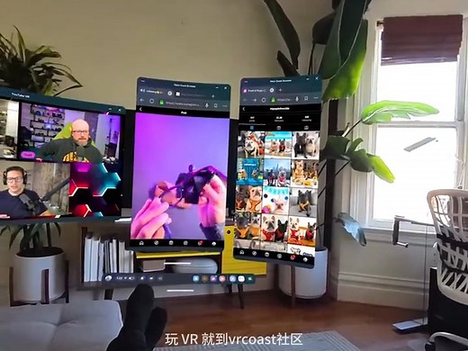 没有vision pro，quest3也行