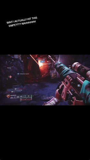Incredible Sniper Shot in Destiny 2