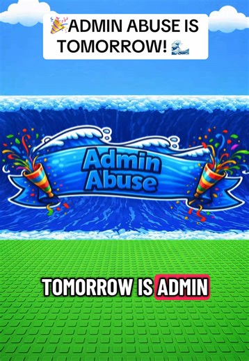 Admin abuse is tomorrow in Escape Tsunami For Brainrots!The game has even surpassed Steal a Brainrot! Are you ready? #stealabrainrot #adminabuse #roblox #brainrot #update
