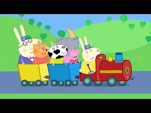 GRANDPA PIG'S TRAIN TO THE RESCUE | Peppa Pig English Episodes Compilation