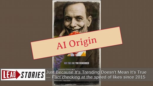 Fact Check: Video Does NOT Prove Ronald McDonald Killed Children In 1892 | Lead Stories