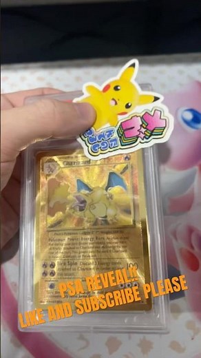 INSANE! PSA Reveal of the GOLD METAL CHARIZARD Pokémon Card 🏆🔥