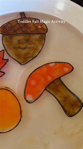95K views · 831 reactions | Toddler fall magic activity ✨ my toddler loved this one so much! So fun and easy!! #toddleractivities #fallactivities #fallcrafts #funexperiment #creativeactivities | Brittany Uranich | Facebook