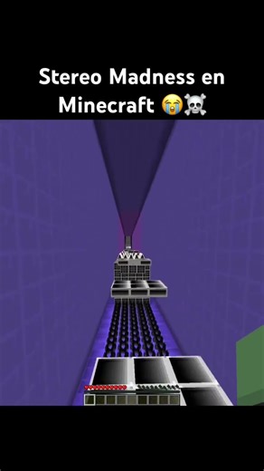 Geometry Dash en Minecrafy 😭☠️ #minecraft #shorts