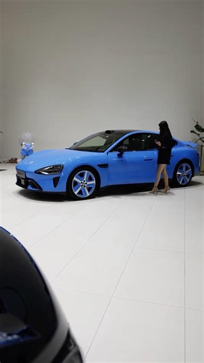 2026 New-Generation Xiaomi SU7 AWD Max Edition Cabriolet Blue #xiaomisu7 #chineseelectriccar