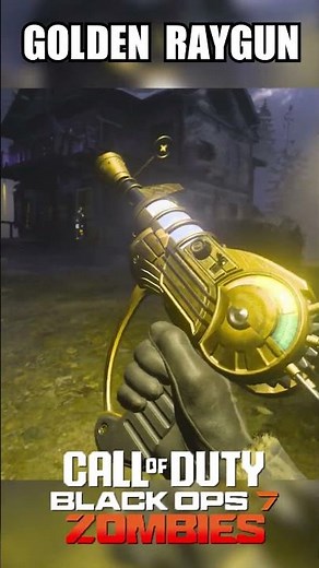 a gold raygun in Black Ops 7 this is crazy!!! #callofduty