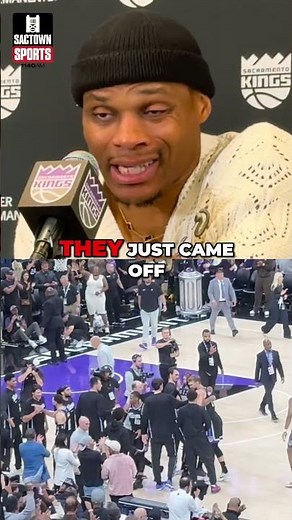Russell Westbrook breaks down the final play of Kings vs. Jazz