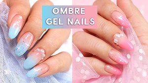Easy ombre gel nail art 💅🏻