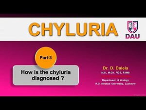 CHYLURIA How is it diagnosed
