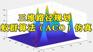 2-365基于Matlab的三维路径规划的蚁群算法（ACO）仿真