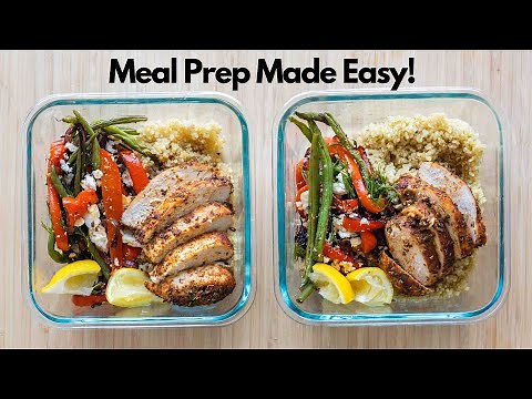 Chicken Quinoa Bowl | Perfect For Meal Prep