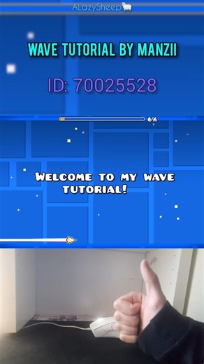 Wave Tutorial by Manzii — this escalated quickly 💀 #gd #geometrydash