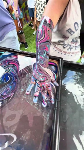 Blue & Pink Marbling Dip 💙💕