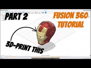 How to 3D-Design your own Iron Man Helmet! Part 2- Designing the Helmet