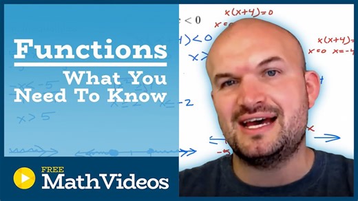 What you need to know about functions for pre-calculus