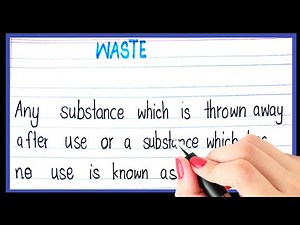 What is waste | Definition of waste | Types of waste | Waste kise kahte hai | define waste