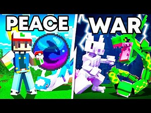 I Made 200 Players Simulate a POKEMON Civilization in Minecraft...