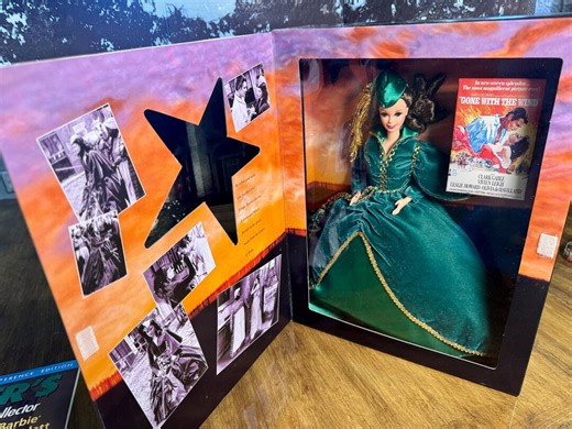 Gone With the Wind Doll-hollywood Legends Barbie - Etsy