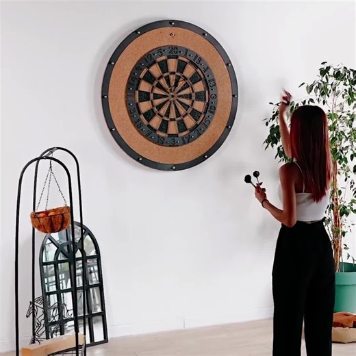 Giant Metal Dart Board Wall Decor: XXL Dartboard Game - Etsy