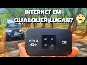 Review!! Internet em qualquer lugar? Roteador Vivo Pocket.