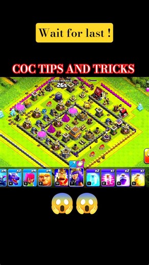 COC ATTACK TIPS AND TRICKS 💥 #coc #clashofclans #cocgoldpass #cocbases