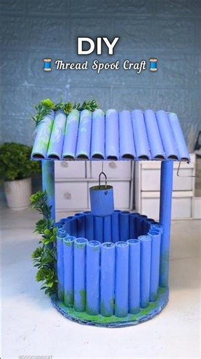 DIY Thread Spool Craft 🧵| Reuse Craft Ideas #diy #craft