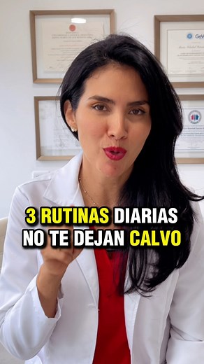 69K views · 919 reactions | 六‍零 ¡Hombres, no más pérdida de cabello! En nuestro último video, te compartimos las 3 rutinas diarias que no te dejarán calvo. ‍♂️ Estos simples hábitos pueden marcar la diferencia en la salud de tu cabello. Mira el video completo y aprende cómo proteger tu melena. Comparte esta información con otros que puedan necesitarla. #RutinasCapilares #PrevenciónDeCalvicie #CuidadoCapilar #HombresMayores | Dra Sole Garcia | Facebook