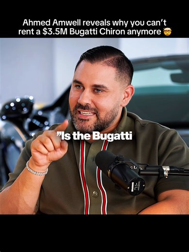 There was a huge risk involved… #ahmedamwell #storytime #bugatti #supercar #fyp