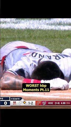 WORST hbp Moments In Baseball Pt.11🤯