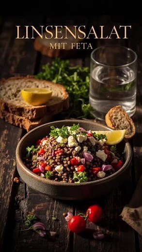Dieser Linsensalat mit Feta ist so gut, dass du ihn jede Woche willst!