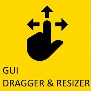 GUI Window Dragger & Resizer Plugin - Make your frames draggable & resizable easily!