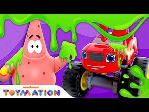 Satisfying Slime Moments with SpongeBob, Blaze & TMNT Toys! | Toymation