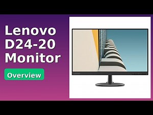 REVIEW (2026): Lenovo D24-20 Monitor. Features.