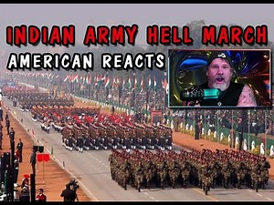 American Reacts to INDIAN ARMY HELL MARCH 2022 | India's Republic Day Parade! (Subtitles - उपशीर्षक)