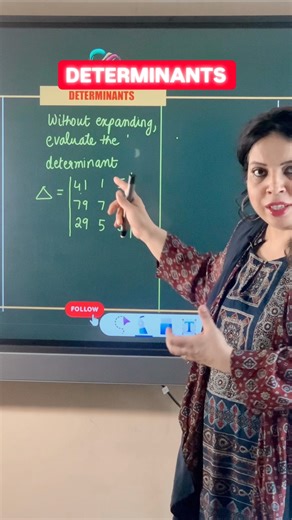 Determinant problem solved using property 📚📚⭐️⭐️⭐️⭐️🤩🤩 #maths #mathematics #mathreels #calculuswithij #calculus #integration #integrals #education #fbreels2025ツ #mathreels | Concepts by Indervir Jolly
