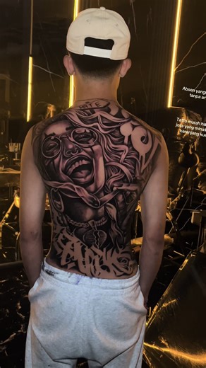 Tato Full Back Chicano di Bali: Murah dan Berkualitas