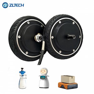 [Hot Item] Permanent Magnet Inner Rotor 6.5inch 5n. M 48V 36V 600rpm 100kg Load Electric Wheel Hub Motor for Machine