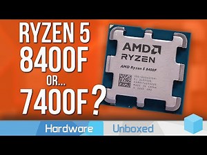 Ryzen 5 Roundup: 8400F vs. 7400F vs. 7500F vs. 7600 vs. 7600X vs. 9600X (Gaming Benchmarks)
